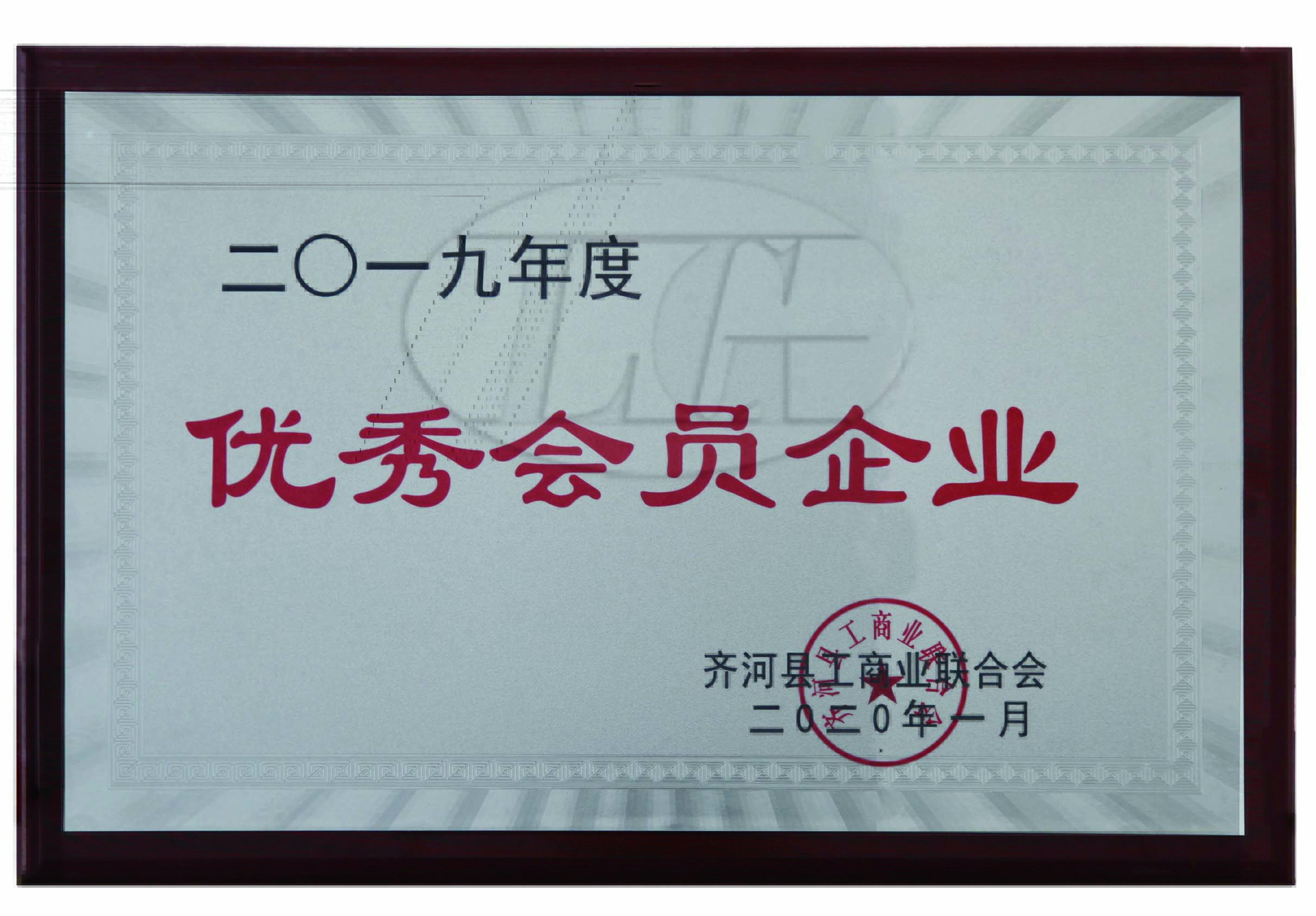2019年度優(yōu)秀會(huì )員企業(yè)